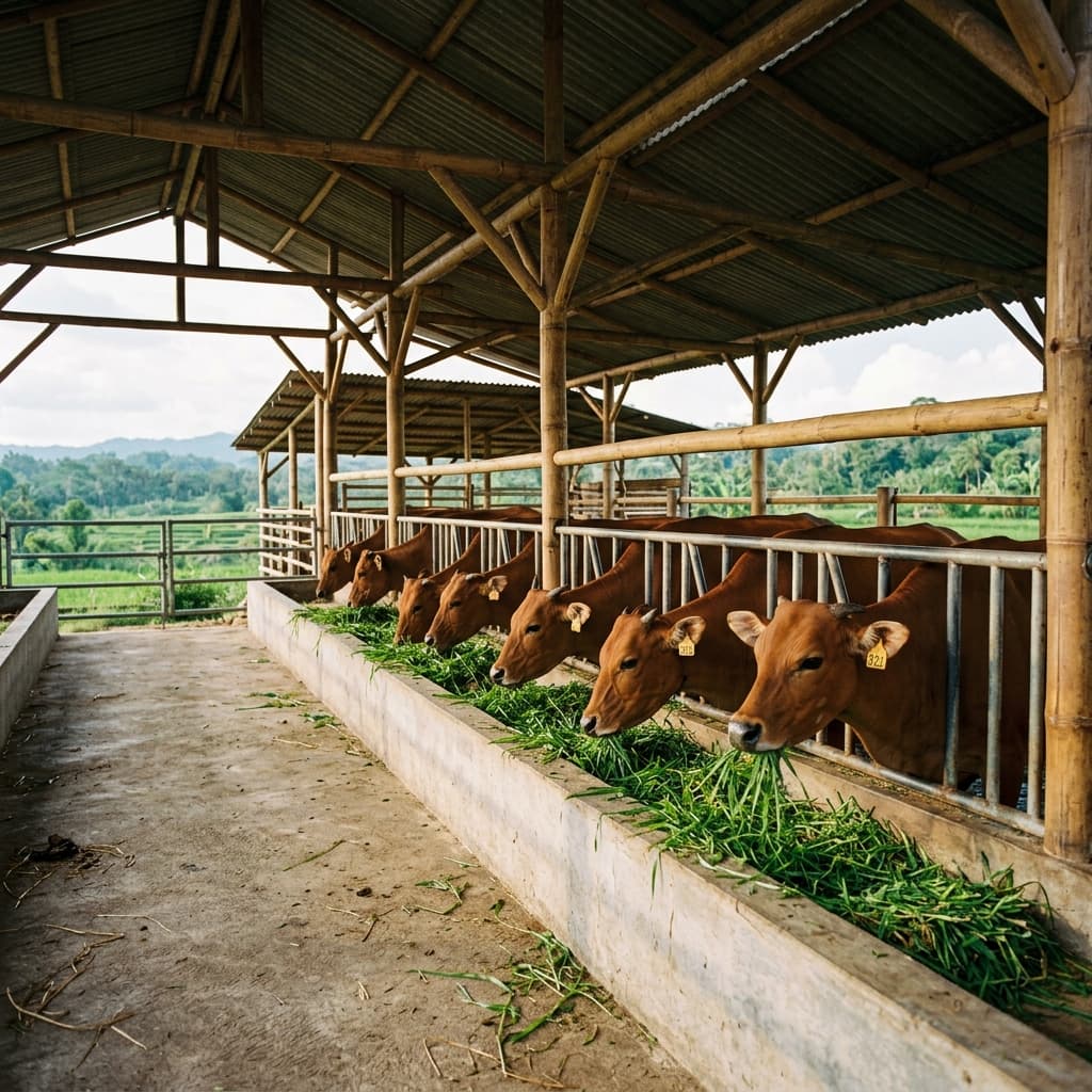 Peternakan Sapi - Dusun Kebanyon